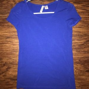 Blue Basic Tee